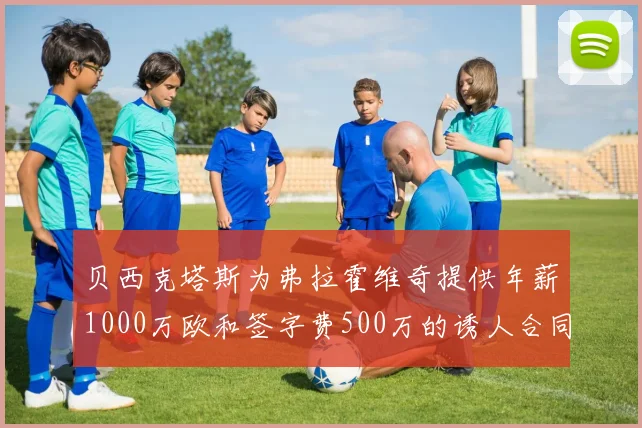 贝西克塔斯为弗拉霍维奇提供年薪1000万欧和签字费500万的诱人合同
